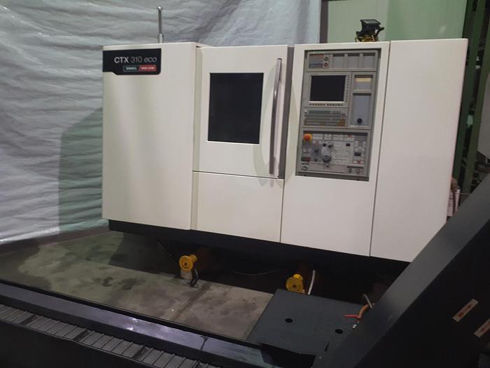Gebraucht 2011 Mori Seiki CTX310V3 CNC Schrägbettdrehmaschine mit C-Achse + angetr. Werkzeugen