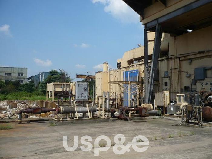 Used 40 MW 1995 Used GE LM6000 PA Natural Gas Combine Cycle Power Plant