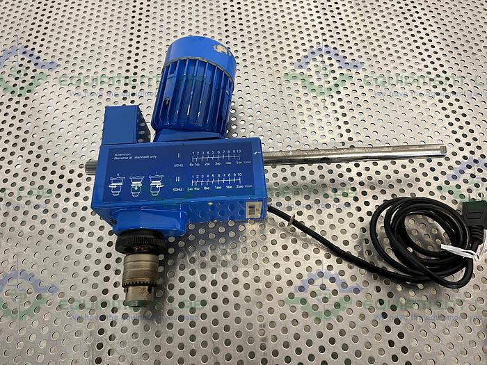 Used Chemglass Unknown Model Digital Overhead Homaginizer / Stirrer 2500 RPM