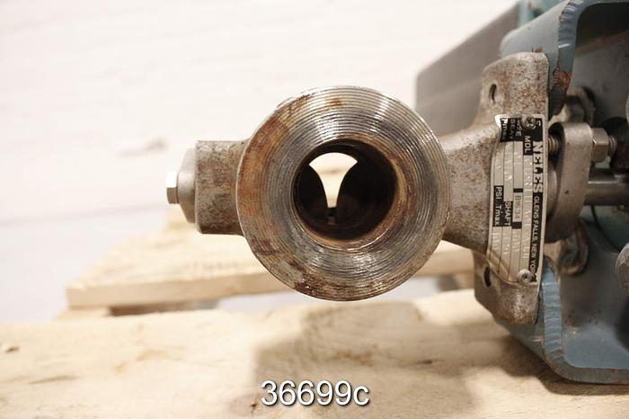 Used Neles Jamesbury C15R11LA01 1" V-Ball Control Valve #36699