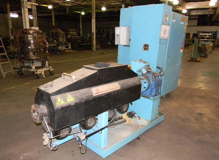 Used 2" Brampton Air Cooled 24:1 Extruder