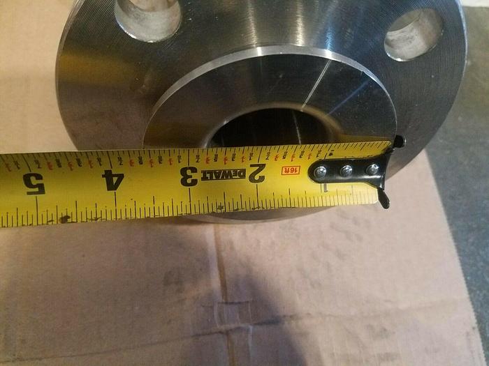 Used HOSE 2 inch Pharmaceutical Stainless Steel 15 Foot w/ Quick Connect and Flange