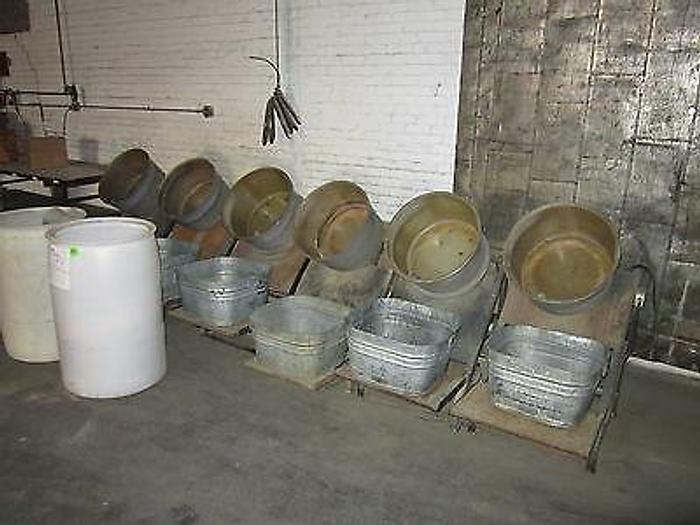 Used Saw Dust Dryer Drier Dry wet parts with corn cob spinning bucket 110v