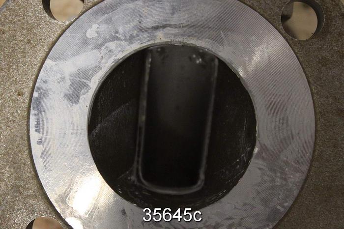 Used Durco SDHL 3" Air Operated 3-Way Multiport Valve #35645