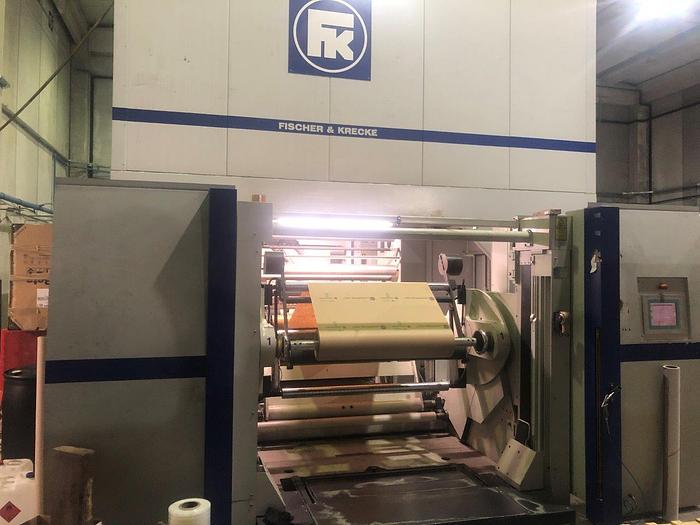 Used (visible in production) FISCHER & KRECKE FLEXPRESS 6S