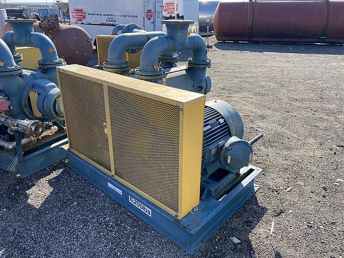 Used SIHI LIQUID RING VACUUM PUMP - MODEL LPHR 80557 - 100 HP - 316 S/S