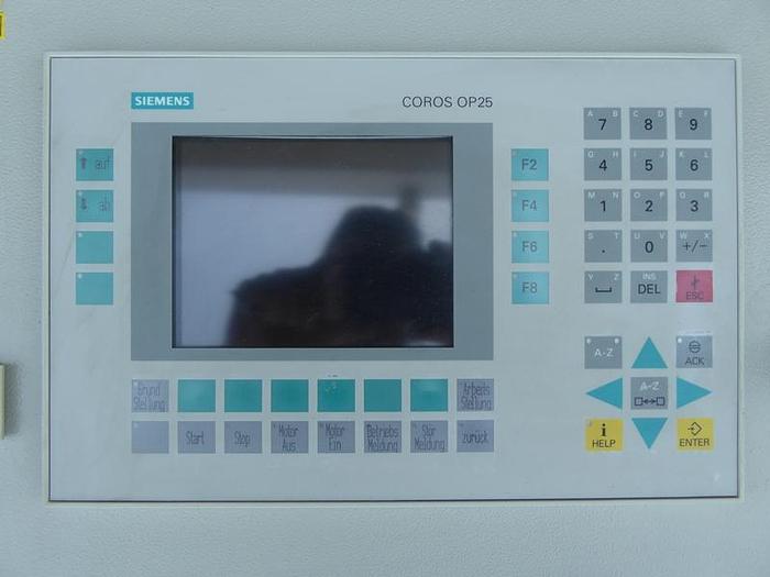 Used Control unit WEINIG with SIEMENS type COROS OP25