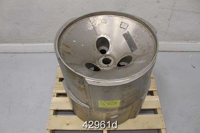 Used Voith Size 20 Stainless Steel Lobe Rotor #42961