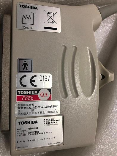 D'occasion Toshiba PVT-661VT Endovaginal Sonde
