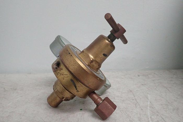 Used Matheson 9-350 Regulator with 2 Gauges 63-3133 & 63-3142