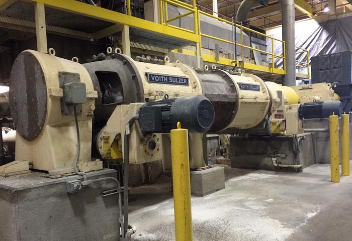Used KNEADER VOITH D500, 2000 HP, 500 TPD
