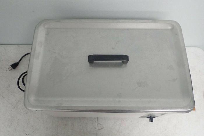 Used L&R Sweep Zone Quantrex S650 Model S 650 Ultrasonic Cleaner with Lid, Basket