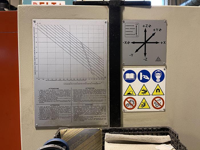 Ottime Rettifica Tangenziale Cnc DELTA MAXI 1500/750 CN