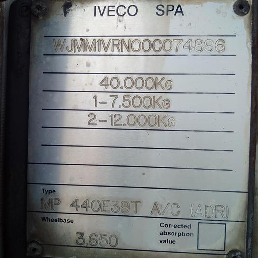 Usado 2001 Iveco Eurotech 440E39T