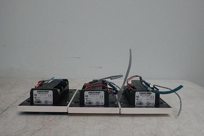 Used Lot of 3 Crestron MPC-M10-W Media Presentation Controllers