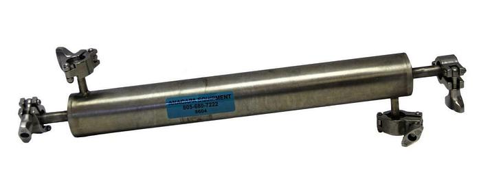 Used Alfa Laval Tri-Clover Sanitary Heat Exchanger Pipe Stainless Steel 1" (8604)W