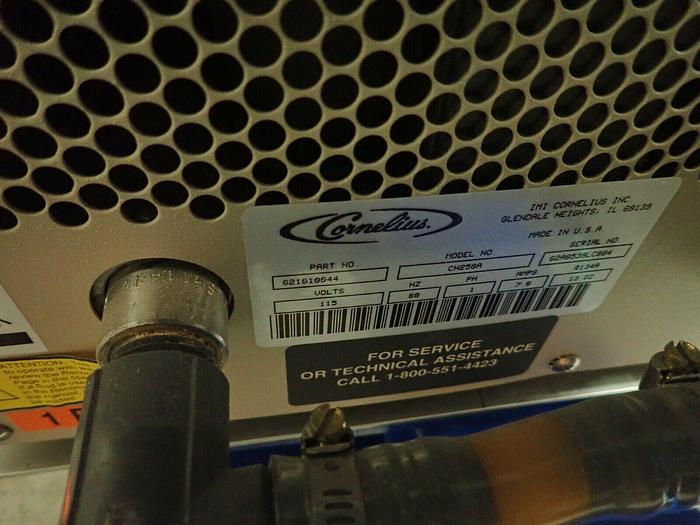 Used Aline HD-36DD Horizontal Vacuum Impulse Heat Sealer W/ Remcor CH250A Chiller