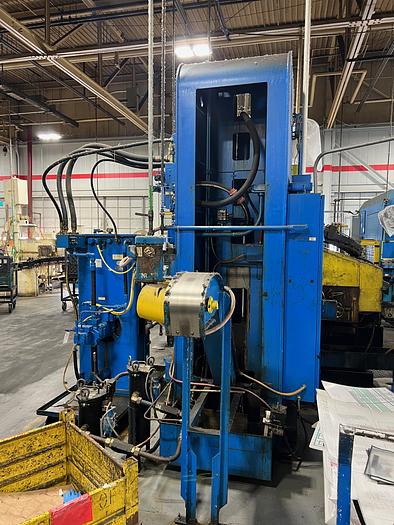 Used APEX 10 TON 30 INCH DUAL STATION TABLE UP VERTICAL BROACHING MACHINE
