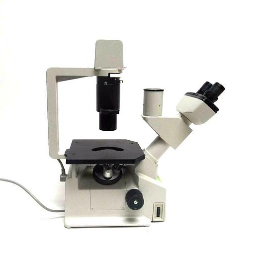 Used Nikon TMS-F, 211550 Inverted Phase Contrast Trinocular Microscope USED (2225A)