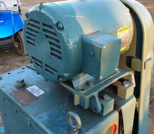 Used Stokes 212-H Vacuum Pump Used, Powered By Baldor 7.5 HP Motor 208-230/460 Volts 1725 RPM.