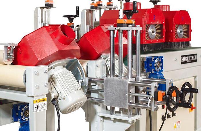 Northtech NT MBS12-2T1R2L-EL Five Head Moulding Brush Sander