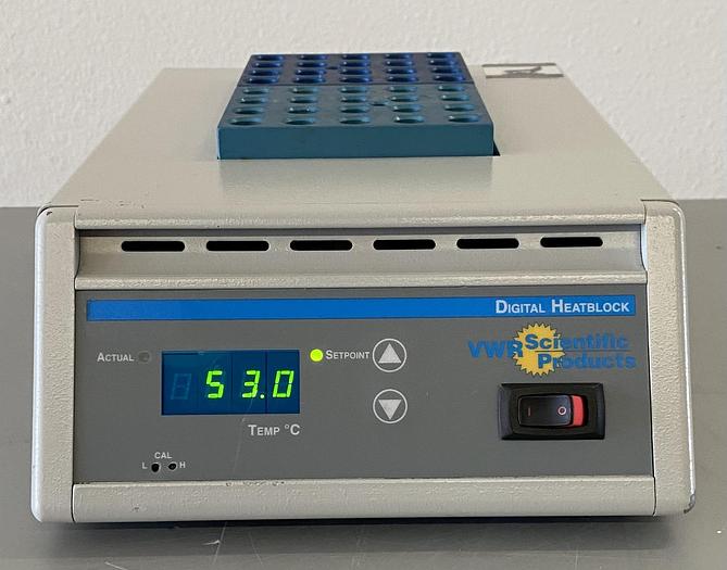 Used VWR Scientific 13259-052 Digital Heatblock II, Blocks Included FULLY TESTED