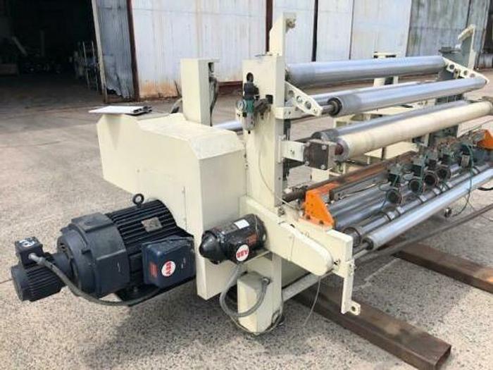 Used 65" CUSTOM UNWIND / REWIND TIDLAND CLASS 1 SLITTERS 60" DIAMETER