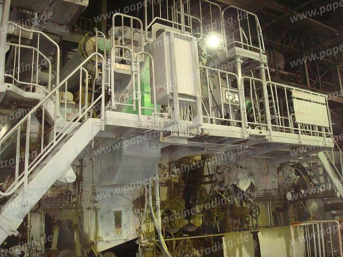 Used (PM2-86) - Paper Machine for Newsprint, Book and Printing Paper, Gapformer - Mitsubishi - 3350mm