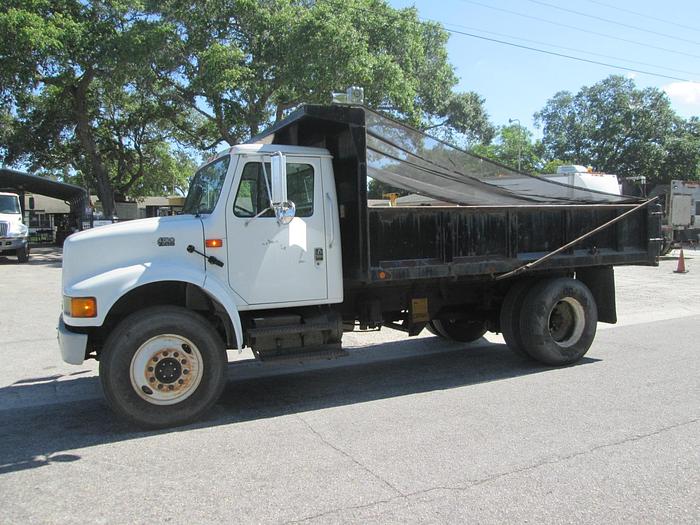 Used 2001 International 4700 Single Axle Dump Truck