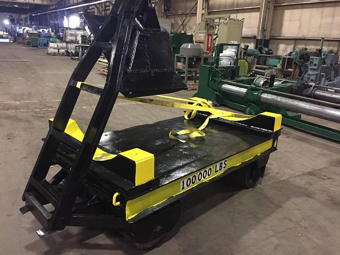 Used HEAVY INDUSTRIAL ROLL CART MID-STATES TROLLEY (THREE AVAILABLE)