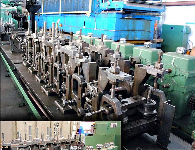 Used 1-1/2´´ (38.1 mm) x .070´´ (1.77 mm) BRITISH ARM Tube Mill Line (USED)