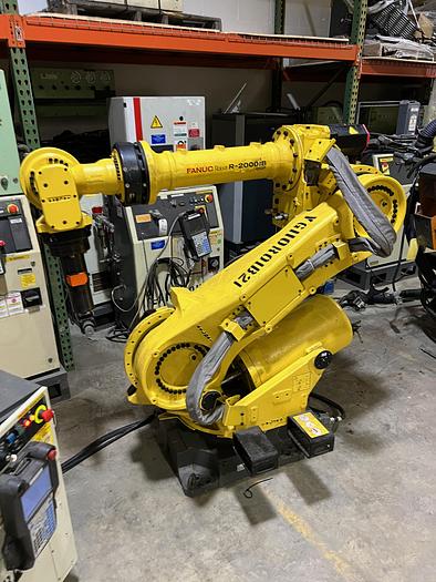 Used FANUC R2000iB/210F WITH R30iB CONTROLLER, VERY LOW HOURS, CLEANED AND TESTED #104585