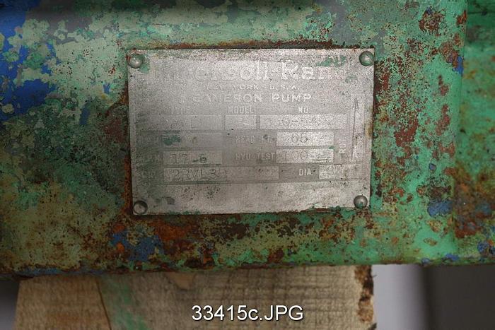 Used Ingersoll Rand 2 CRVL 2x3 Pump #33415