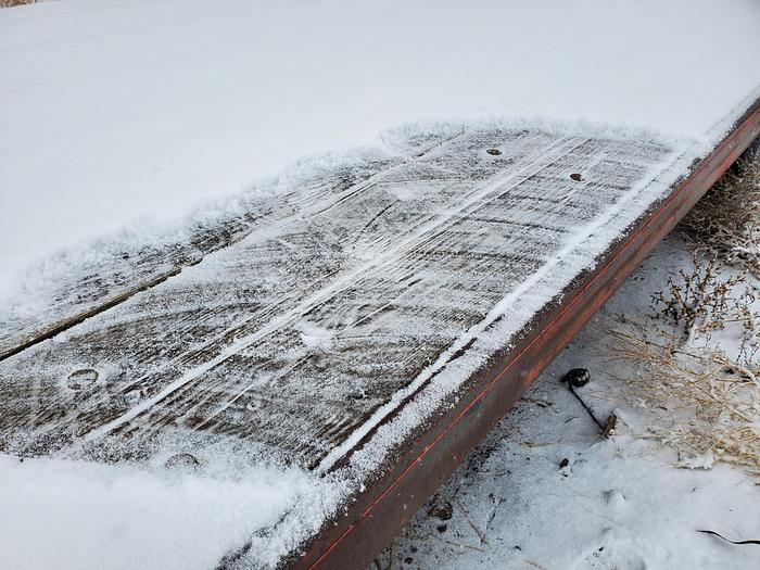 Used 25' Tag Equipment Trailer