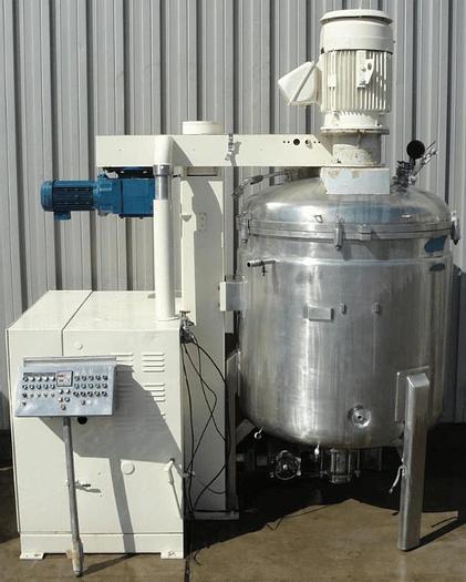 Used 600 GALLON (2400 LITER) FRYMA VACUUM PROCESSING MIXER – S/S – JACKETED