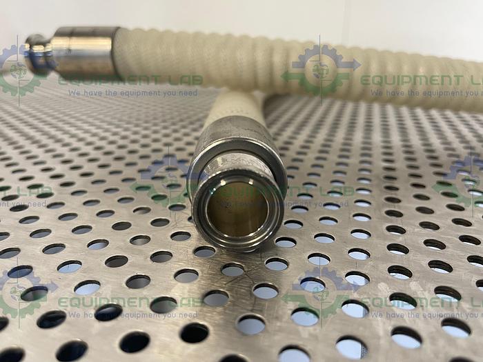 Used Sani- Tech 48" Silicone Hose w/ 3/4" Sanitary Fitting