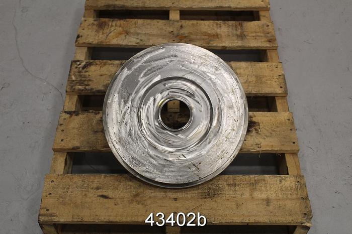 Used Goulds 3175 14" Diameter Stainless Steel Stuffing Box #43402