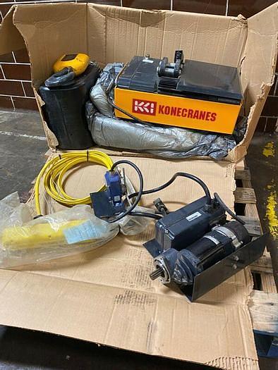 New Konecranes 2 Ton Electric Chain Hoist XN16-2-15M16T With Power Trolley