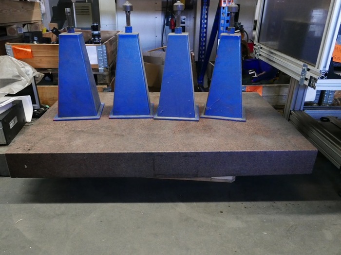 Used Stiefelmayer Messplatte  Granitmessplatte