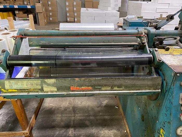 Used 30" WIDE STANFORD 142 LT DOCTOR REWINDER 13" DIAMETER WITH SLITTING