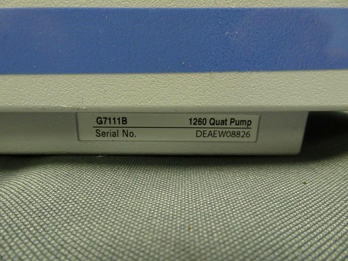 Used Agilent 1260 Infinity II Quaternary Pump G7111B