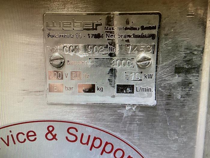 Gebraucht Slicer, Fabrikat Weber, Typ CCS 902, Bj. 2000