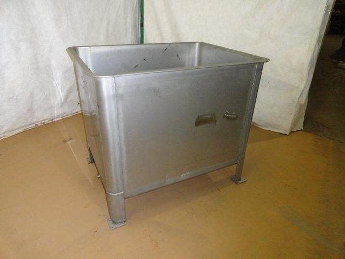 Used Stainless Steel Vat; 3'x4'x3'