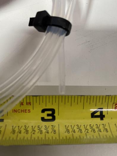 Used Stainless Steel Filter Housing 5" L x 3" Sanitary Fitting w/ Swagelok Valves