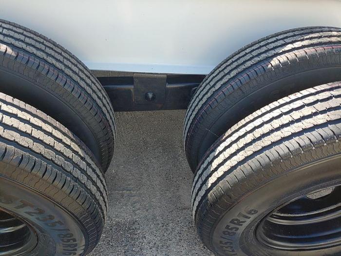 Used 2008 CFS TA EB Extendable 40k lb 40ft Pole Trailer - 80082