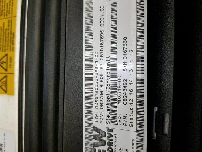 Used SEW EURODRIVE MDX61B0055-5A3-4-00, MDX60A0054-5A3-4-00 MDX61B-00/0T