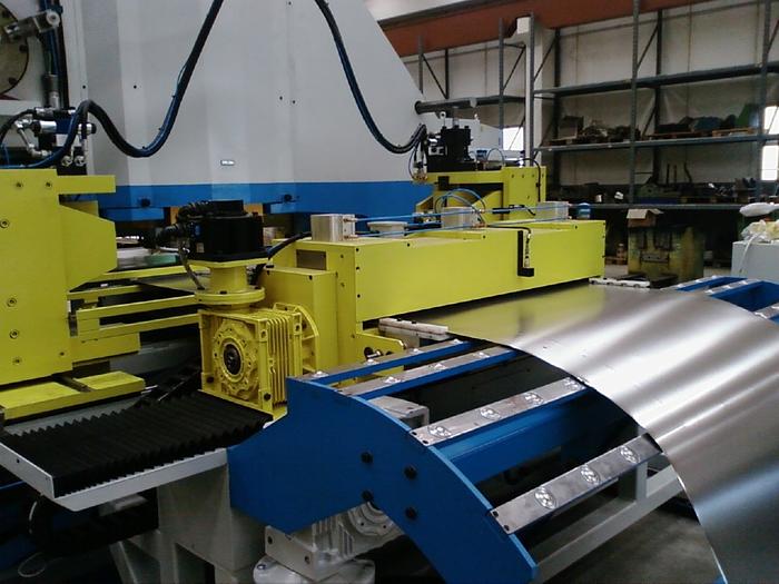 New F&P  Drum Bottom Stamping Line (New) #3516