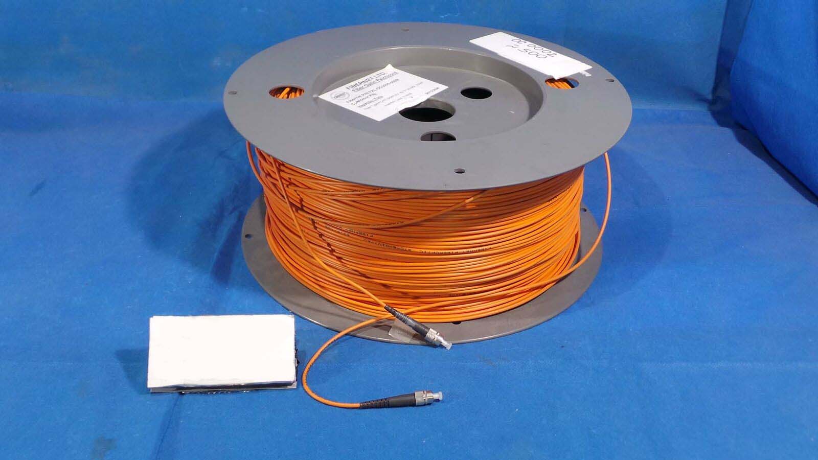 Used Fibernet Ltd FXL-OC0005-500M Fiber Optic Patchcord, FXL-OC0005-500M / Fiber Type: FC/FC SIMPLEX 62.5/125 MM 500M
