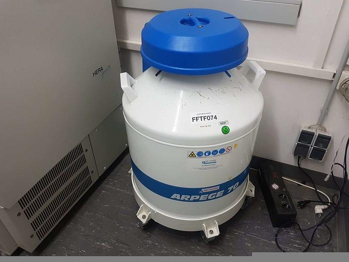 Used AIR LIQUIDE Arpege 70 Liquid Nitrogen Storage Vessel