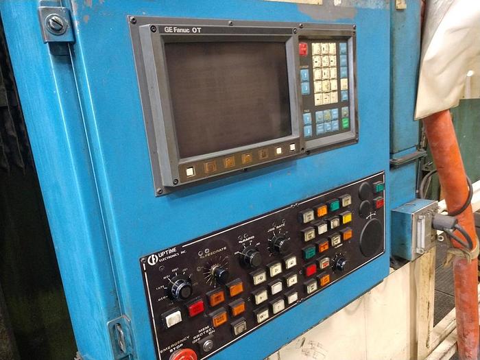 Used O-M CNC Vertical Boring Mill, 295" Swing, 158" Table, 130" H/UR, 100 HP, 50 rpm